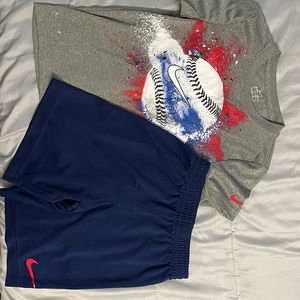 Boys Nike 2 Piece Short Set